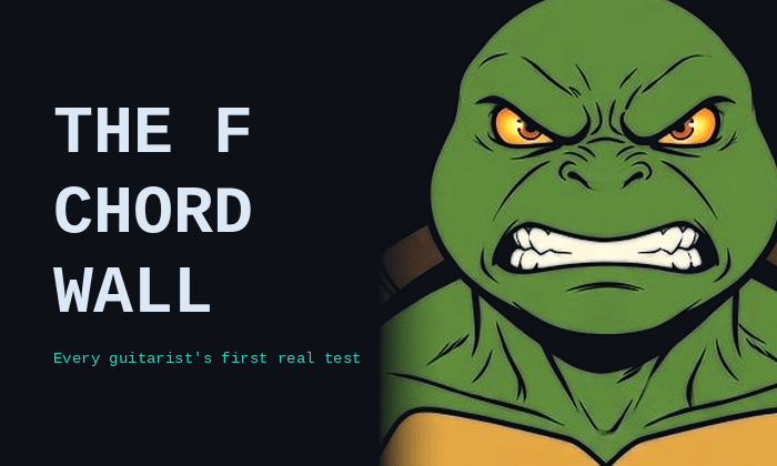 The F Chord Wall — Every guitarist's first real test